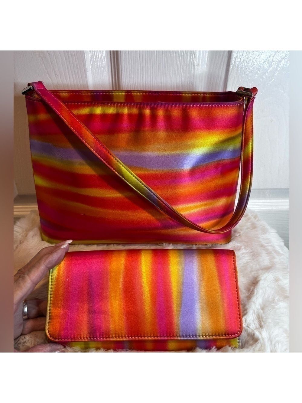 Y2K ROMY AND MICHELLE-ESQUE BAG WITH MATCHING WALLET